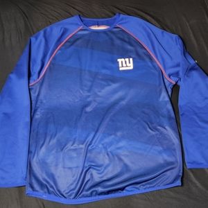 Majestic NFL New York Giants Men's Thermabase Pullover Sweatshirt